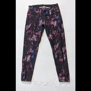 Knockout by Victoria's Secret Sport Medium Leggings Mesh Detail  Black with red